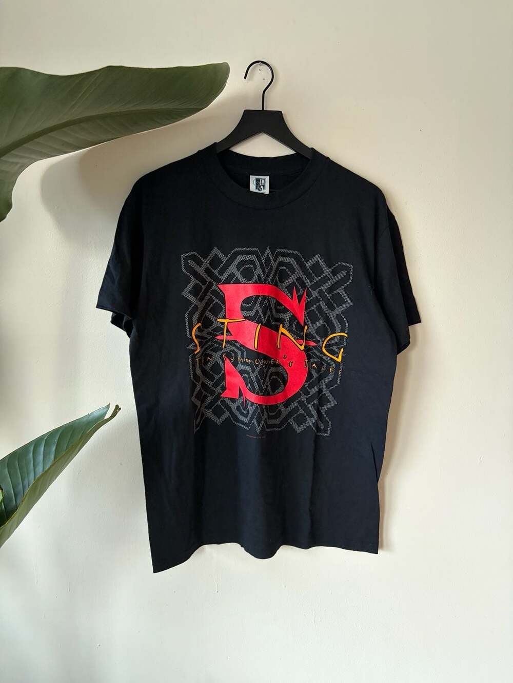 Great Entertainment Merch Inc Sting Ten Summoner's Tales Size L Black T-Shirt